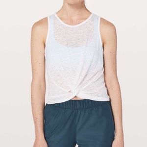 Lululemon Cross Front, Breeze Through Top